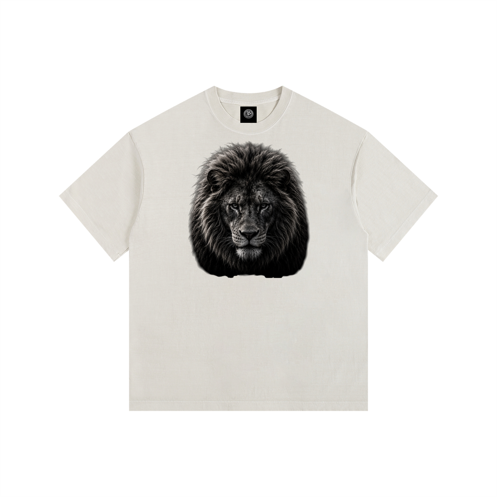 KING II Vintage Washed Oversized Cotton T-Shirt