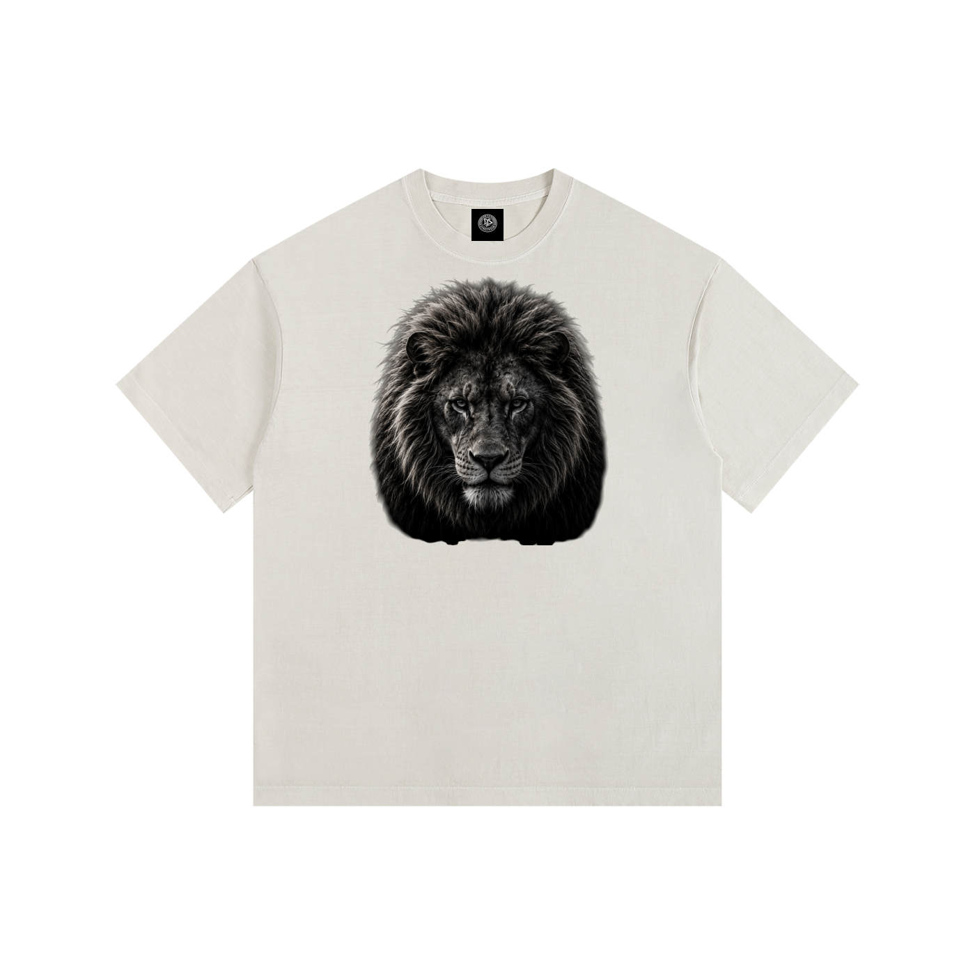 KING II Vintage Washed Oversized Cotton T-Shirt