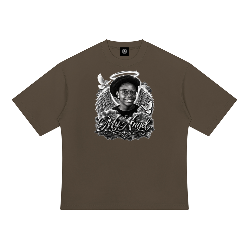 DeLuX "My Angel" Heavyweight Oversized T-Shirt