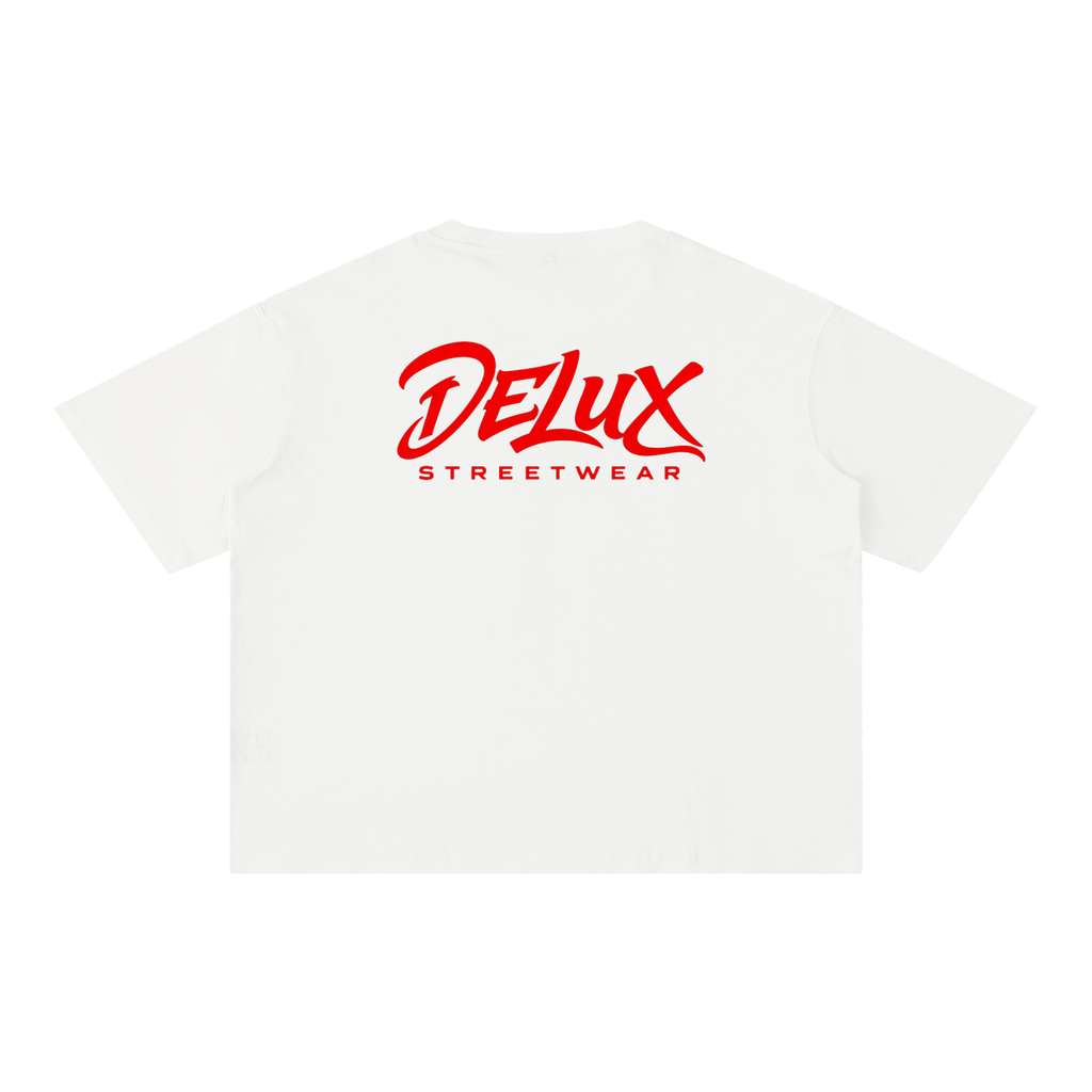 DeLuX Mineral Wash Boxy Cotton T-Shirt