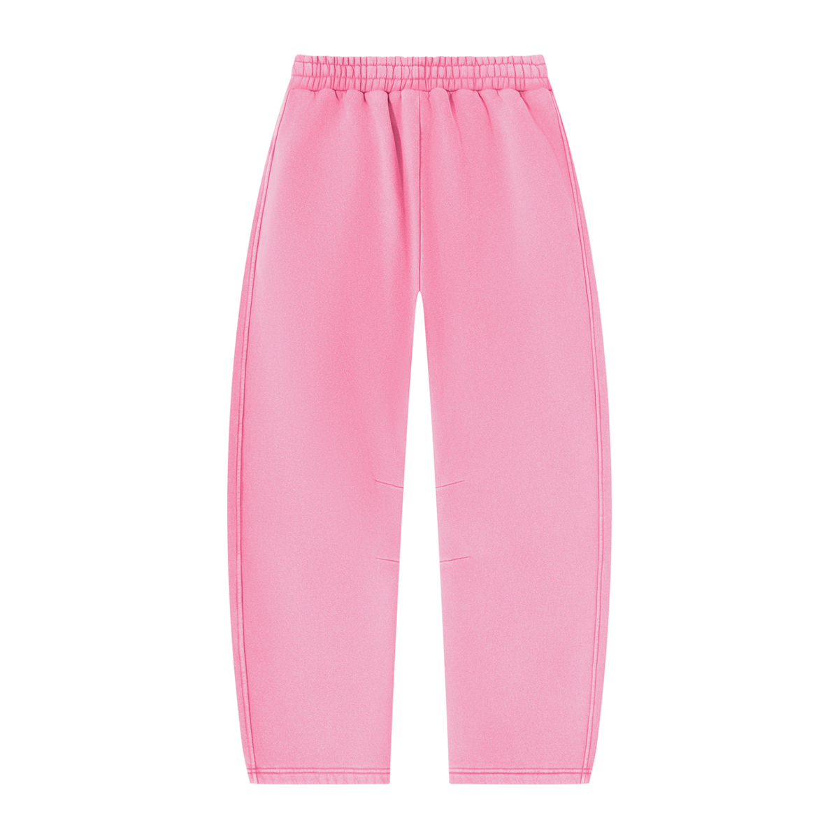 DeLuX Vintage Wash Barrel Leg Fleece Sweatpants