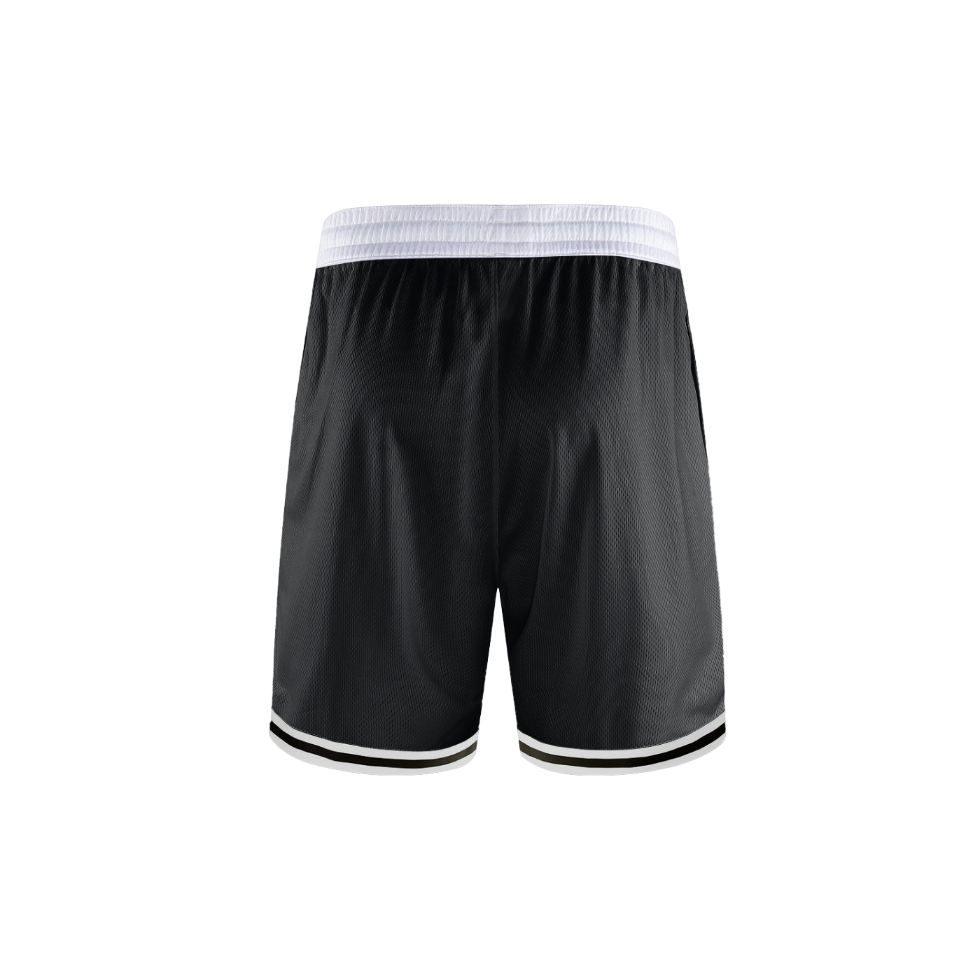 DeLuX Classic Stripe Trim Basketball Shorts