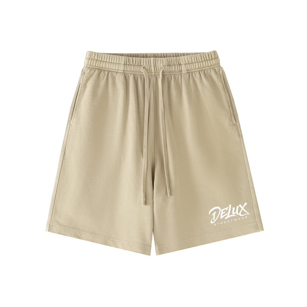 DeLuX Vintage Wash Cotton Shorts