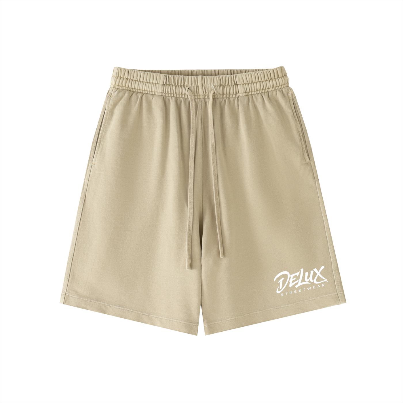 DeLuX Vintage Wash Cotton Shorts