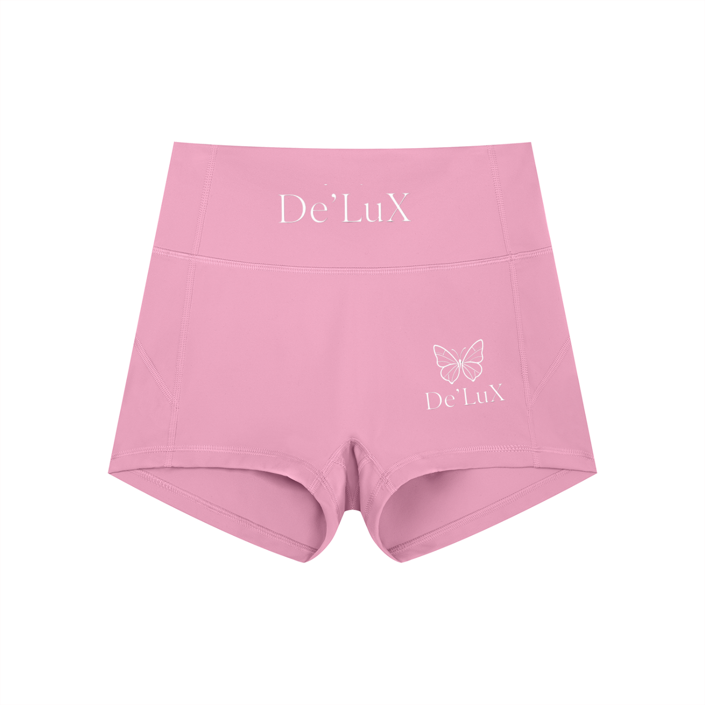 DeLuX Women’s High-Waist Yoga Shorts