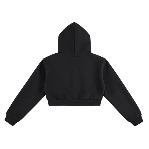 DeLuX Essential Cropped Hoodie