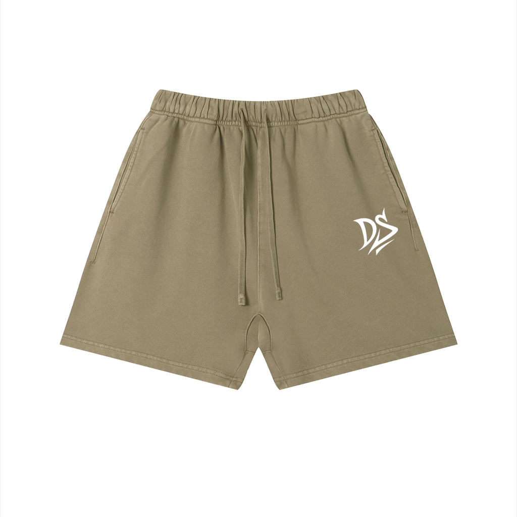 DeLuX Unisex Vintage Wash Cotton Shorts