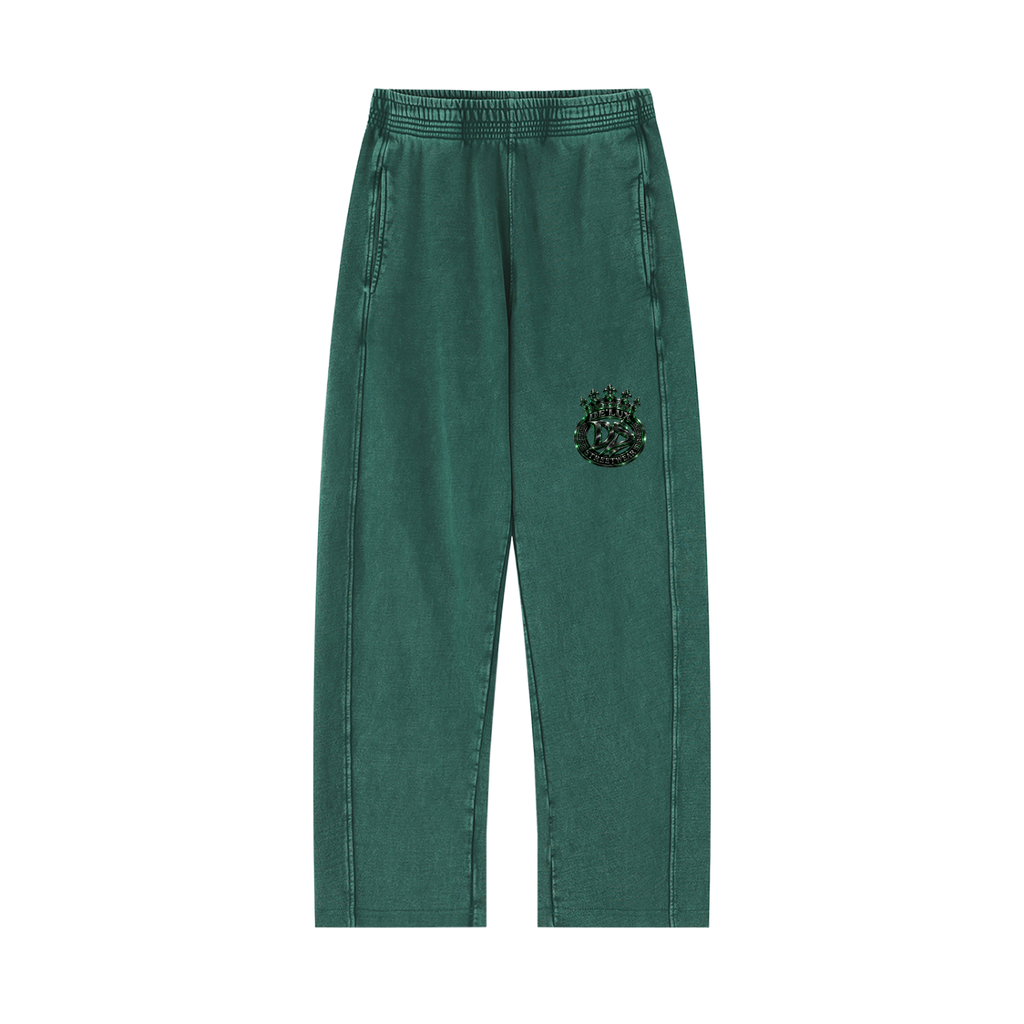 DeLuX Mineral Wash Straight Sweatpants