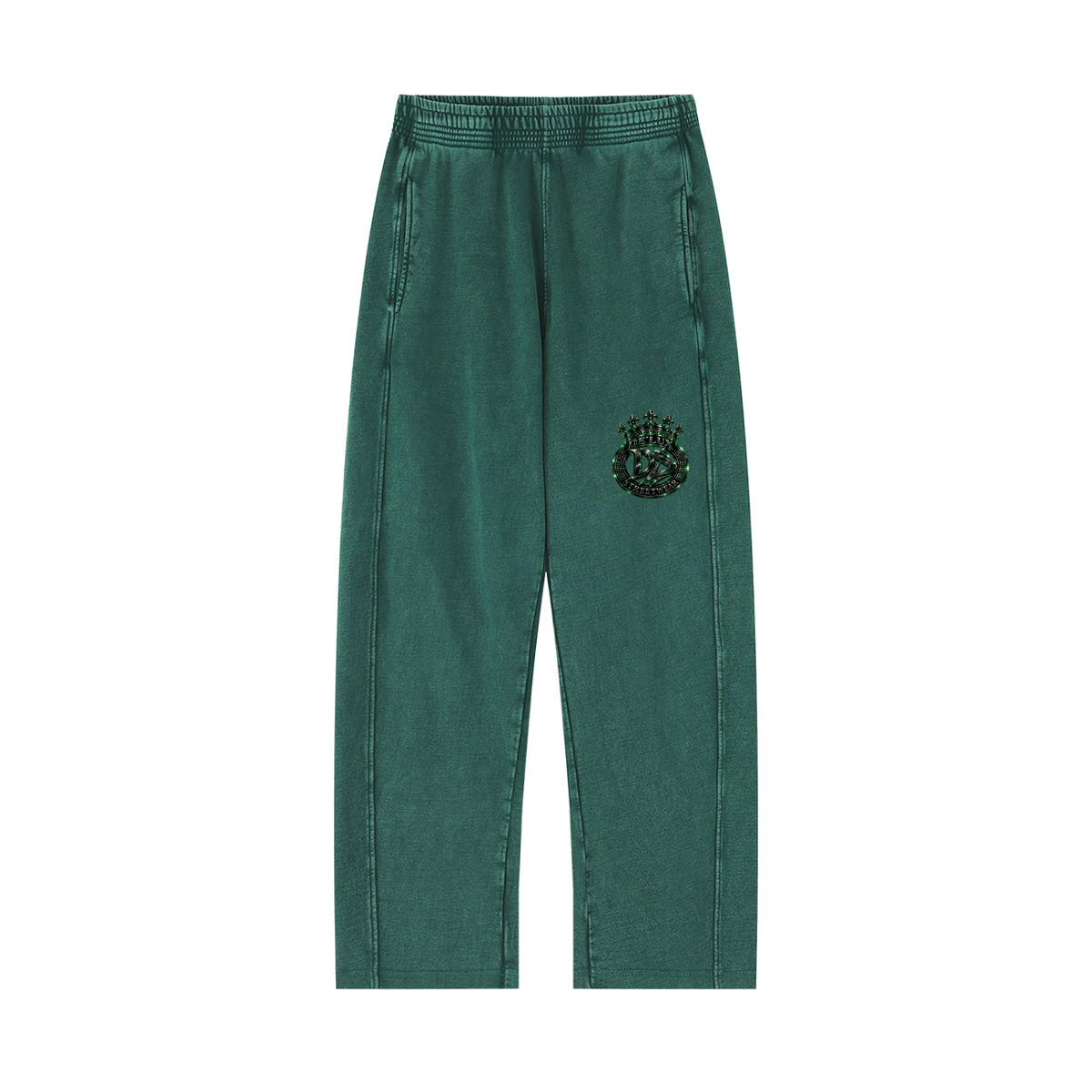 DeLuX Mineral Wash Straight Sweatpants