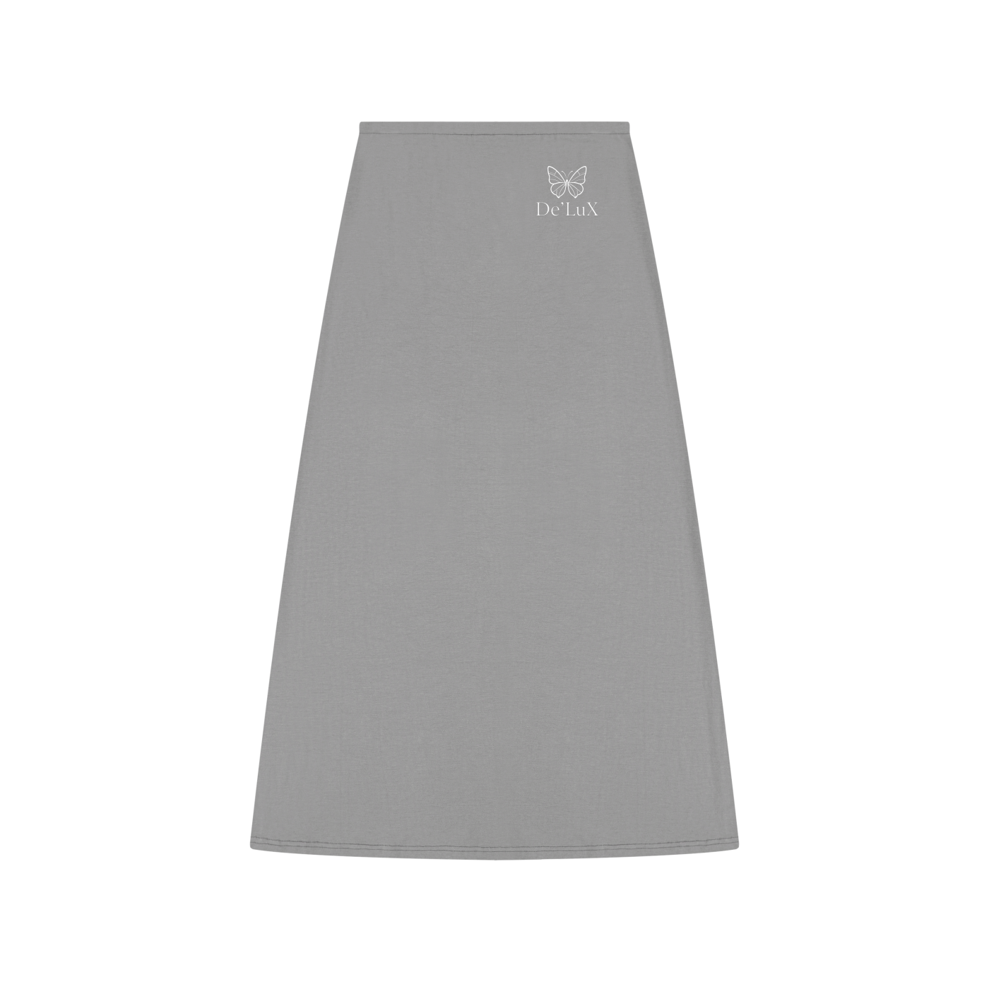 Women's Solid Color Knit Maxi Skirt