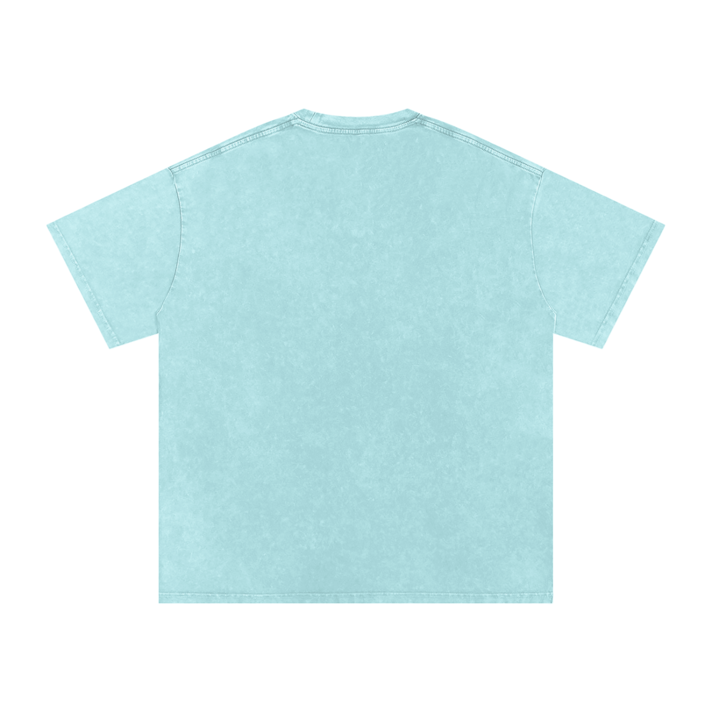 DeLuX Solitary Snow Washed Oversized Cotton T-Shirt