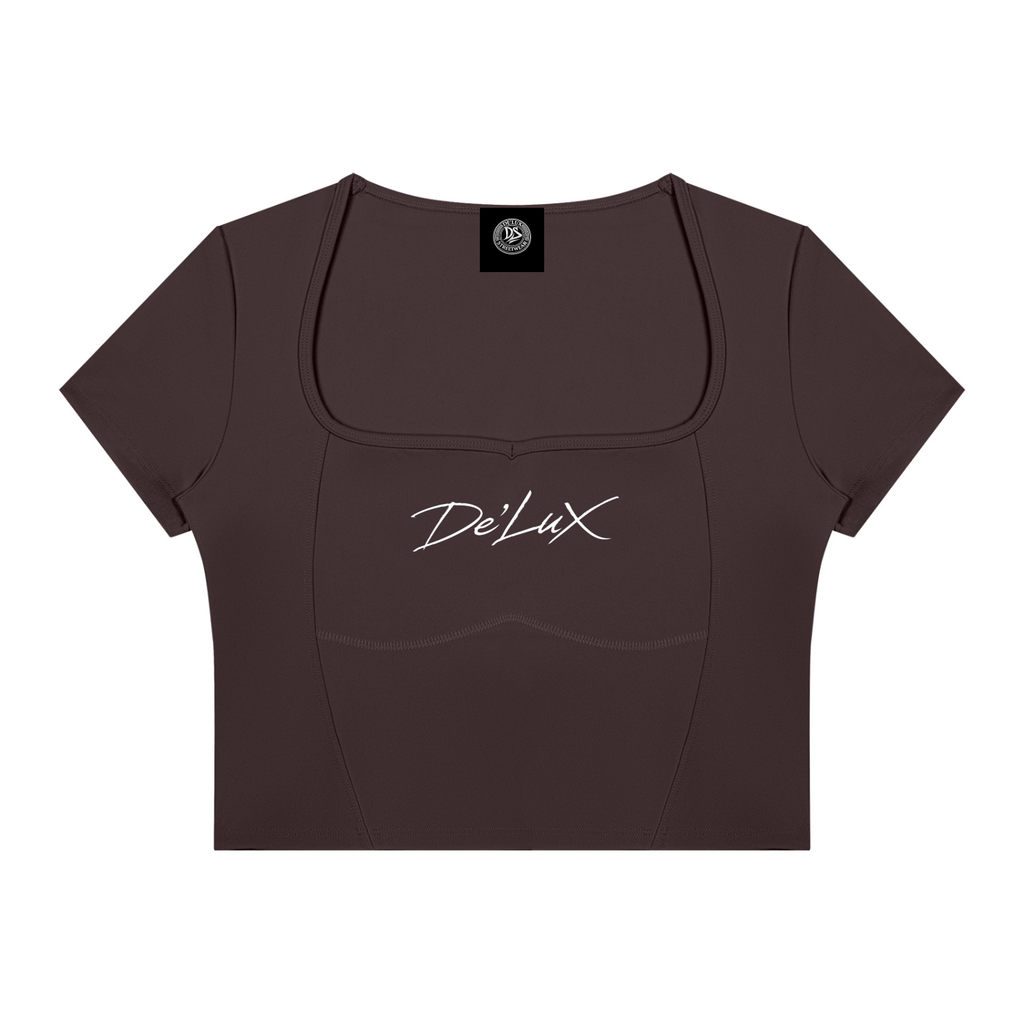 DeLuX Women's Topstitch Yoga T-Shirt