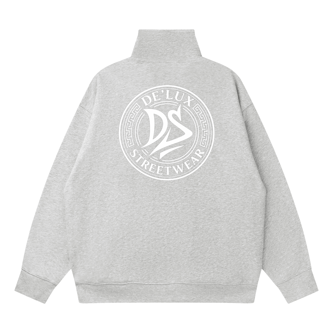 DeLuX Quarter-Zip Drop Shoulder Sweatshirt