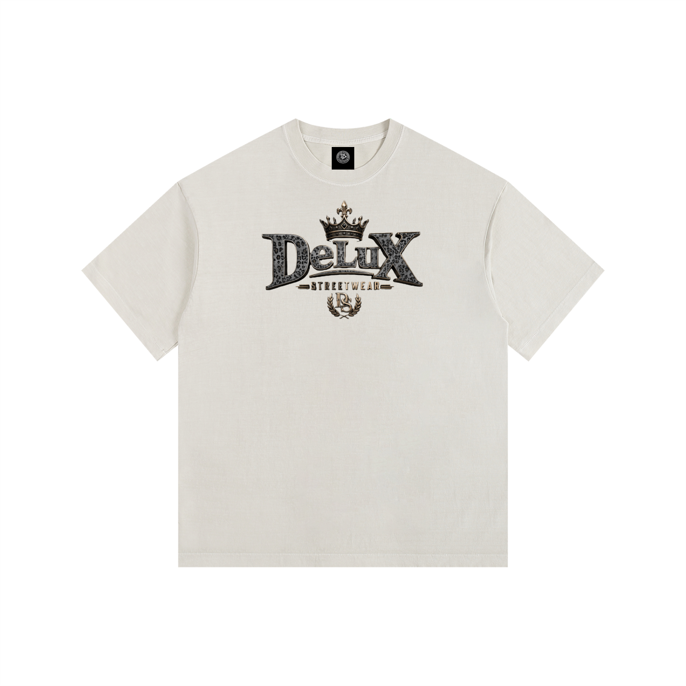DeLuX Vintage Washed Oversized Cotton T-Shirt