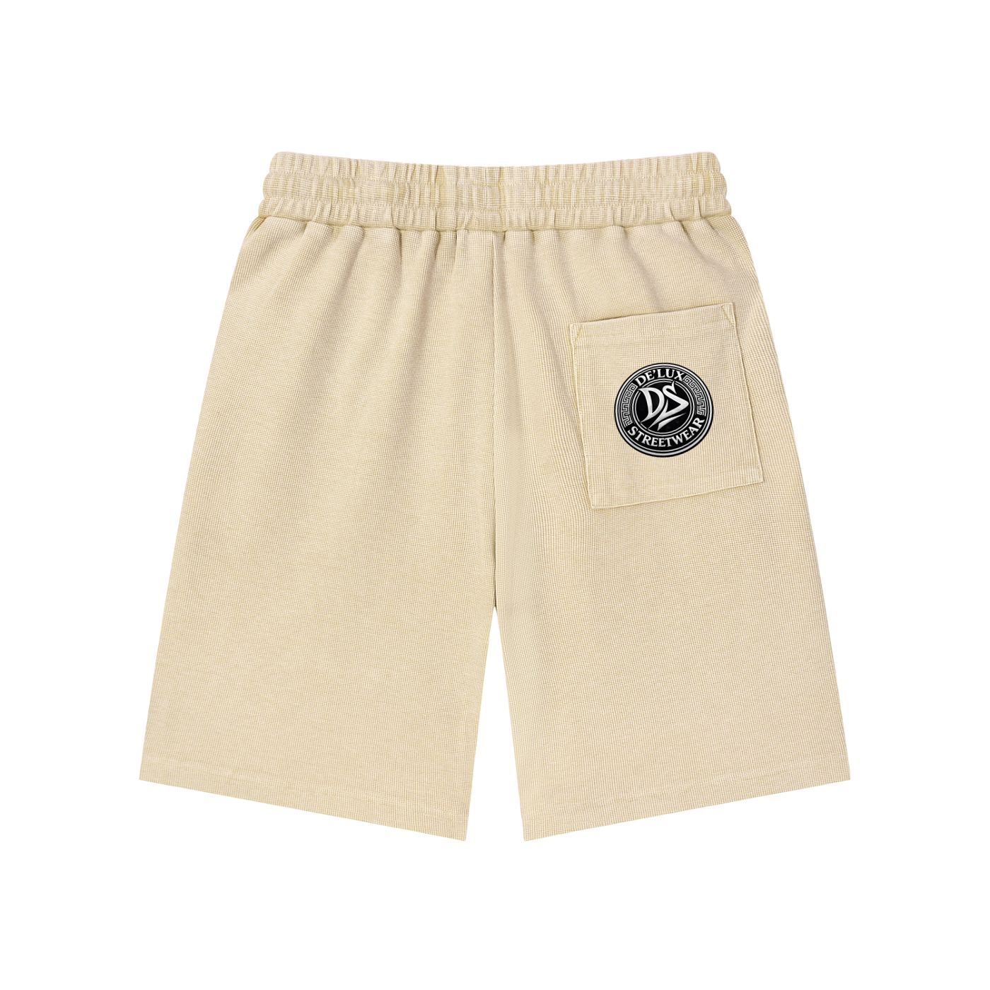 Mineral Wash Waffle Knit Shorts