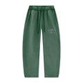 DeLuX  Vintage Wash Barrel Leg Fleece Sweatpants