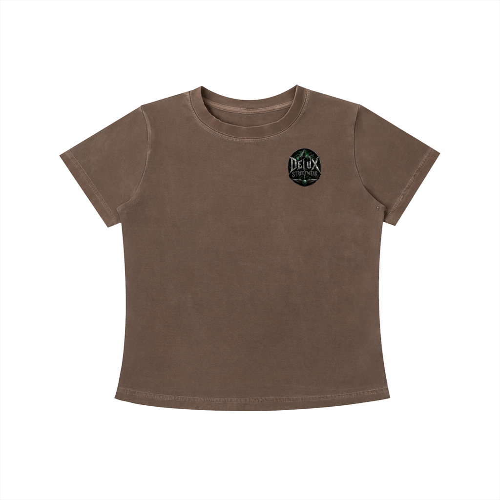 DeLuX Vintage Wash Slim Fit T-shirt