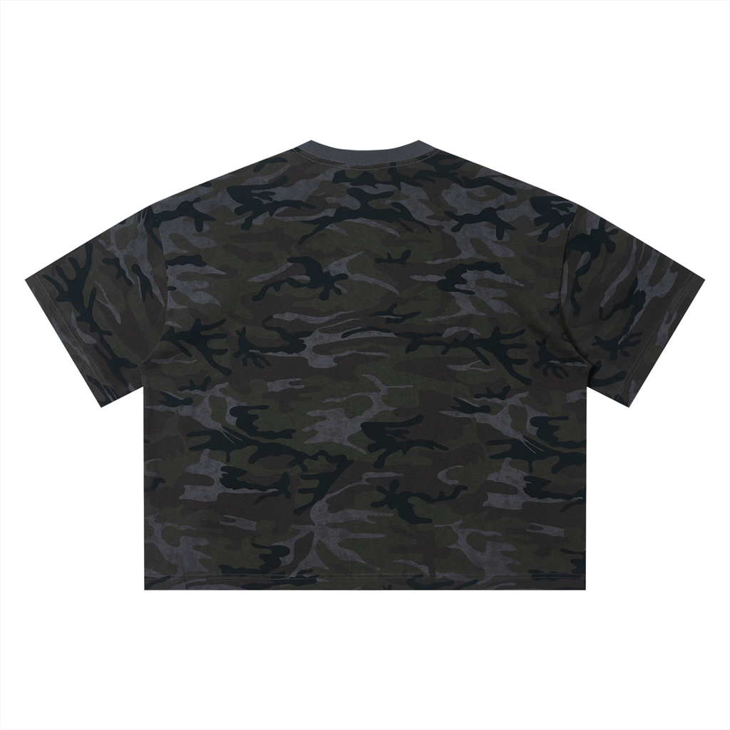 DeLuX Camo Boxy T-Shirt