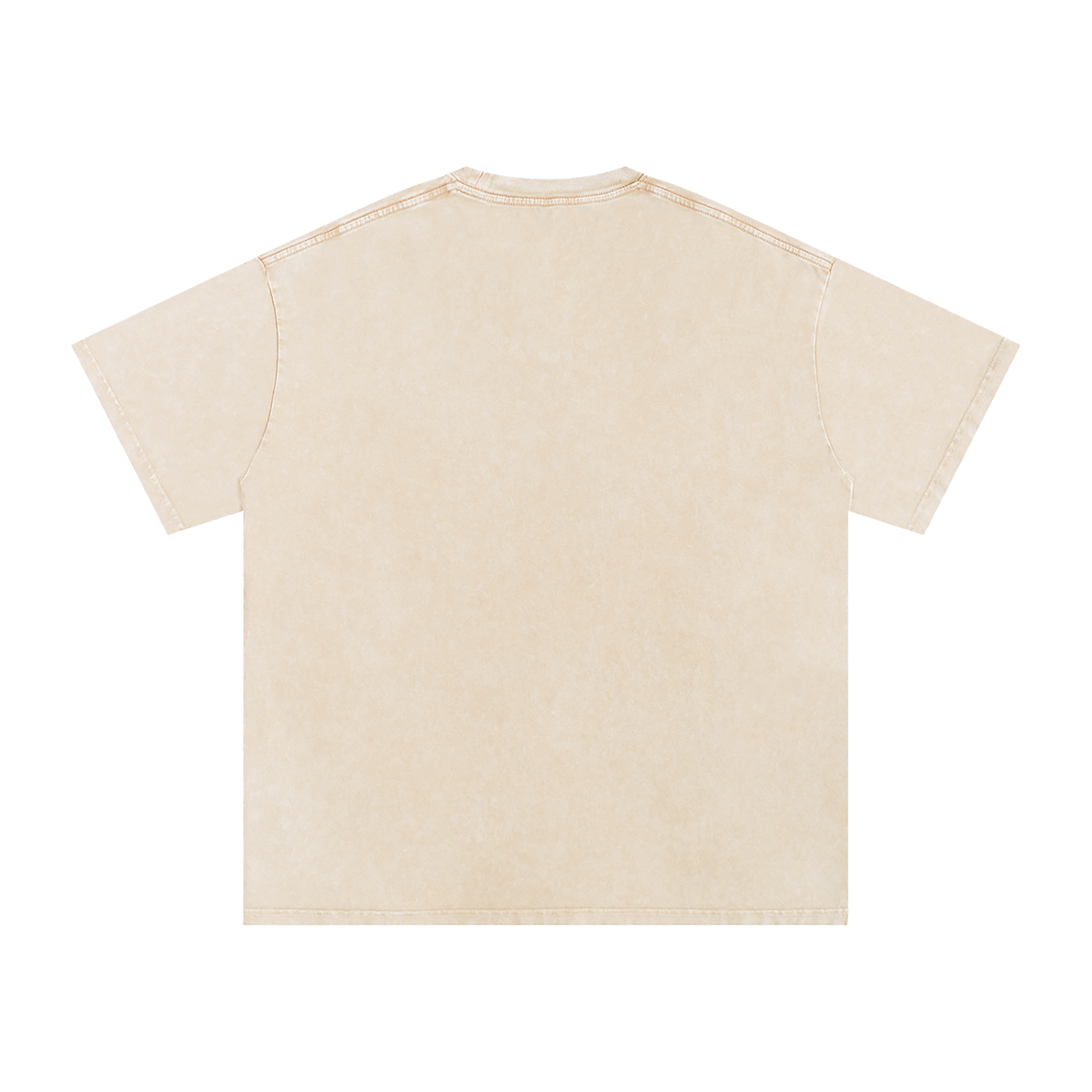 DeLuX Solitary Snow Washed Oversized Cotton T-Shirt