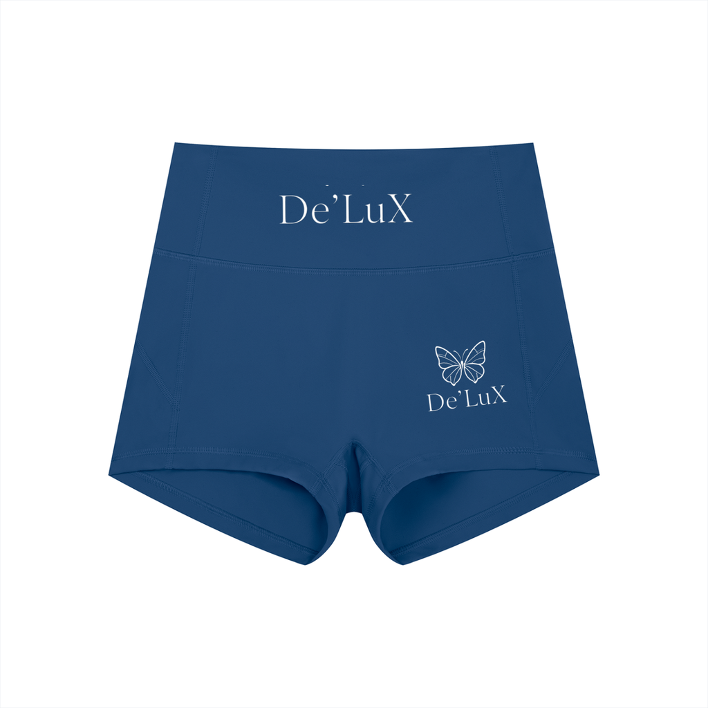 DeLuX Women’s High-Waist Yoga Shorts