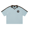 Unisex Color Block Polo Shirt