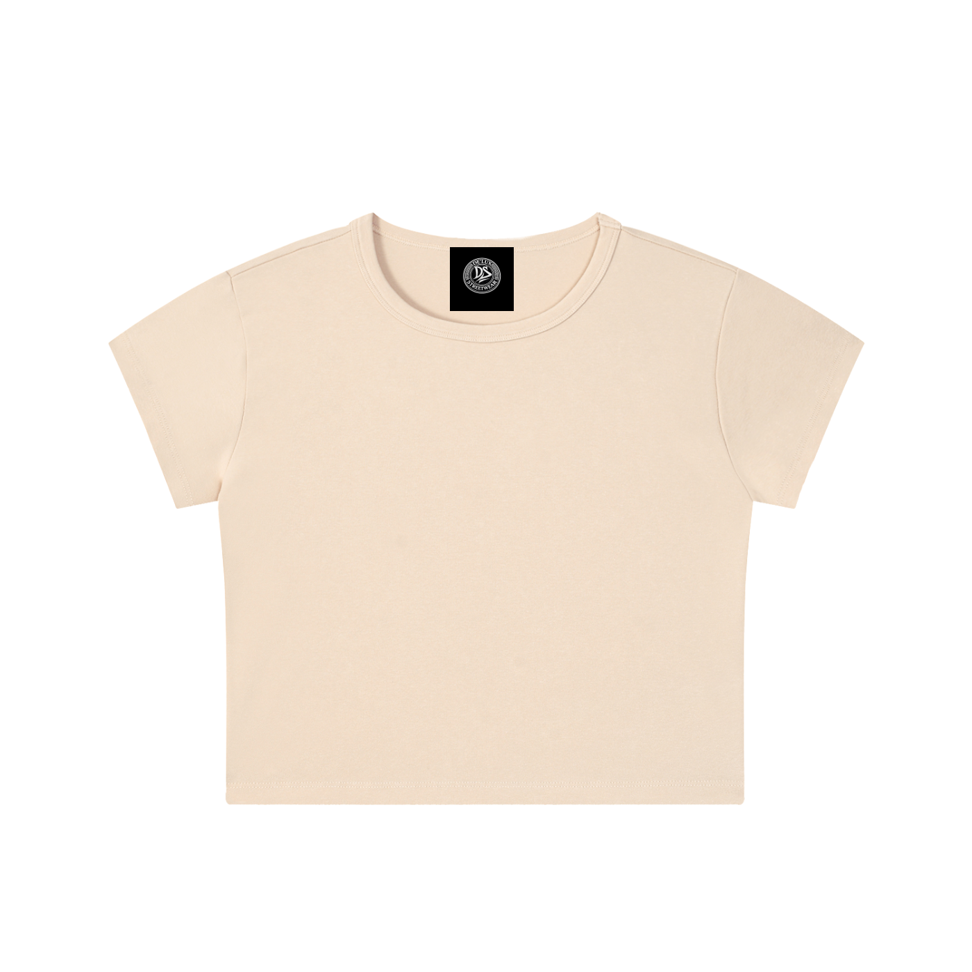 DeLuX Snow Washed Crop Top