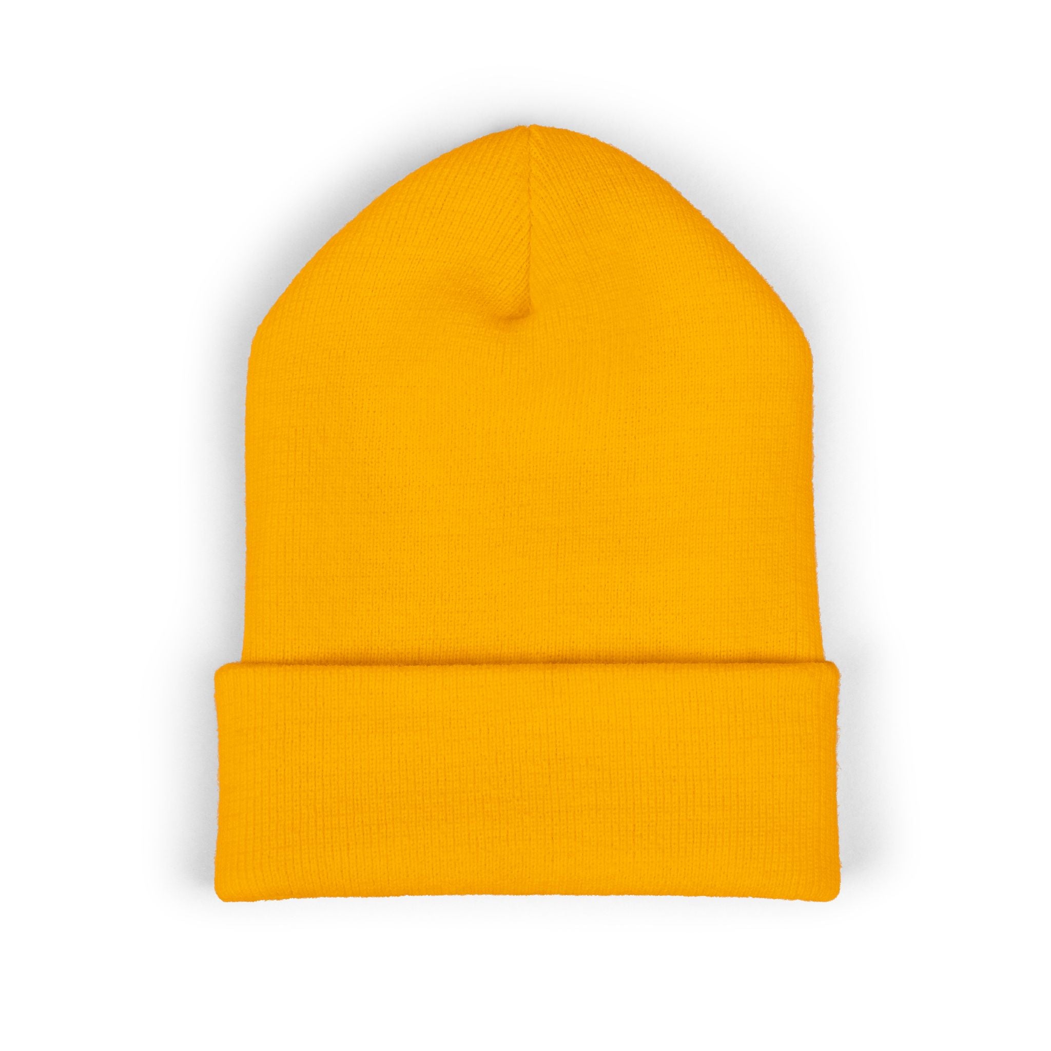 Delux Streetwear Embroidered Cuffed Beanie — Bold Knit Hat
