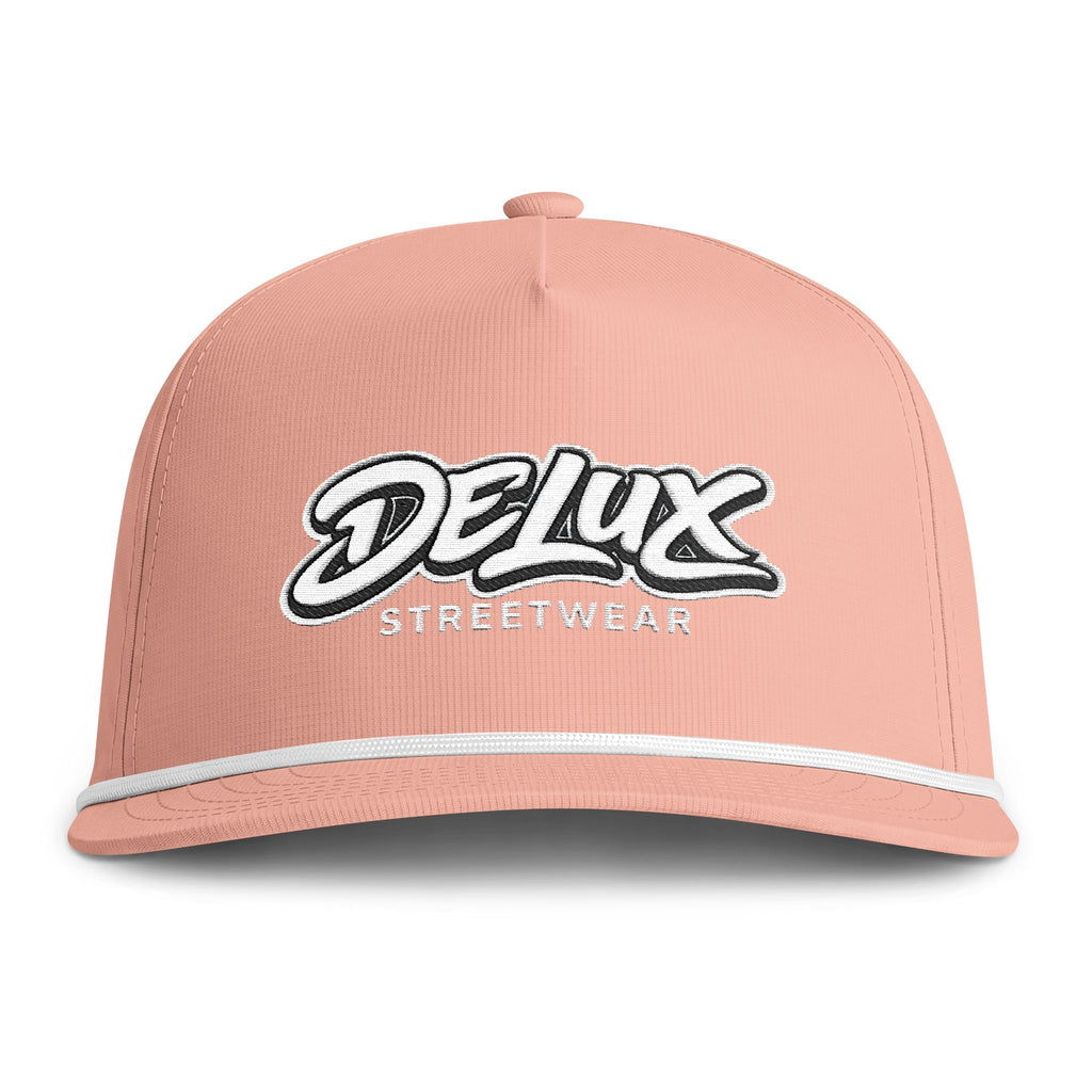 Delux Streetwear Rope Cap — Sunwashed Retro Snapback Hat