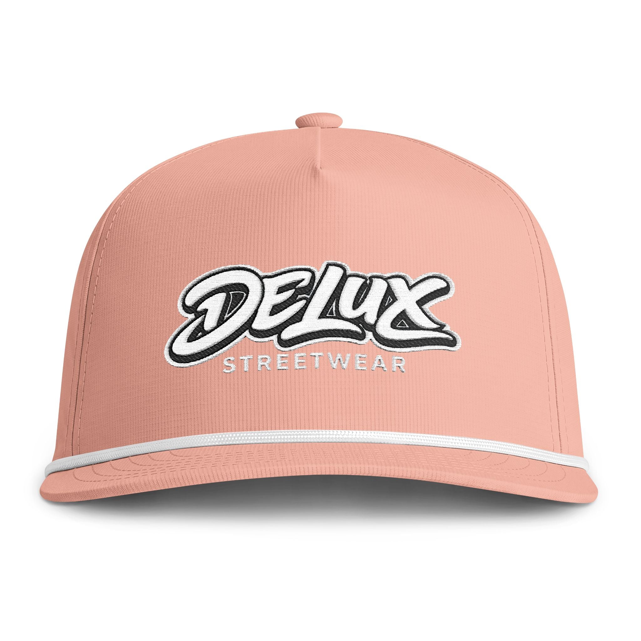 Delux Streetwear Rope Cap — Sunwashed Retro Snapback Hat