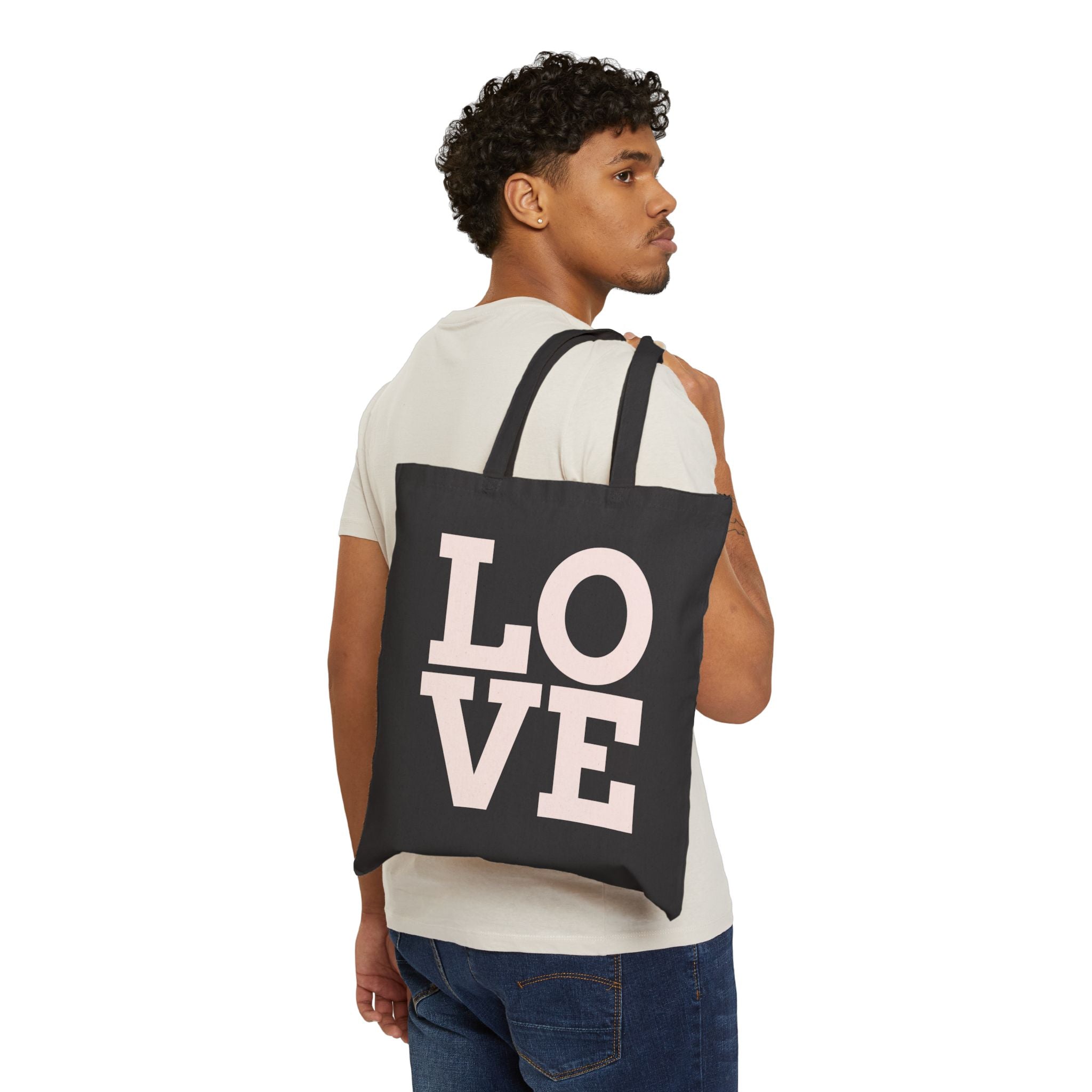 Canvas Tote Bag — De'Lux Streetwear Logo Eco Shopper