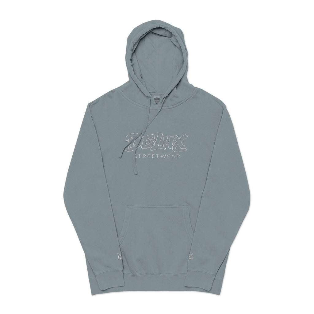 Vintage Green ‘Delux’ Pigment-Dyed Hoodie