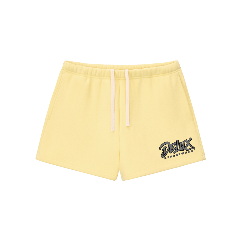 DeLuX  Fleece Drawstring Sweatshorts