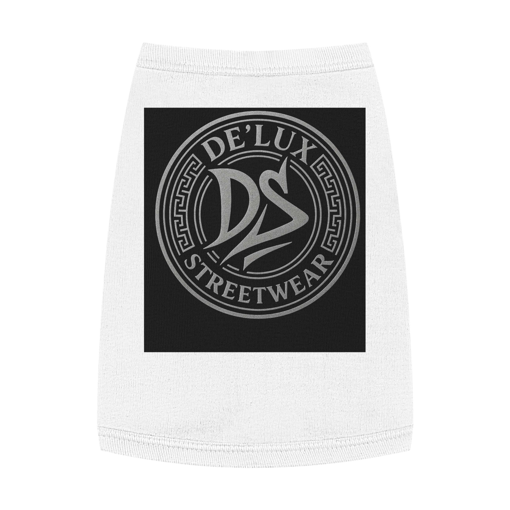 Pet Tank Top — De'Lux Streetwear Logo Dog/Cat Tee