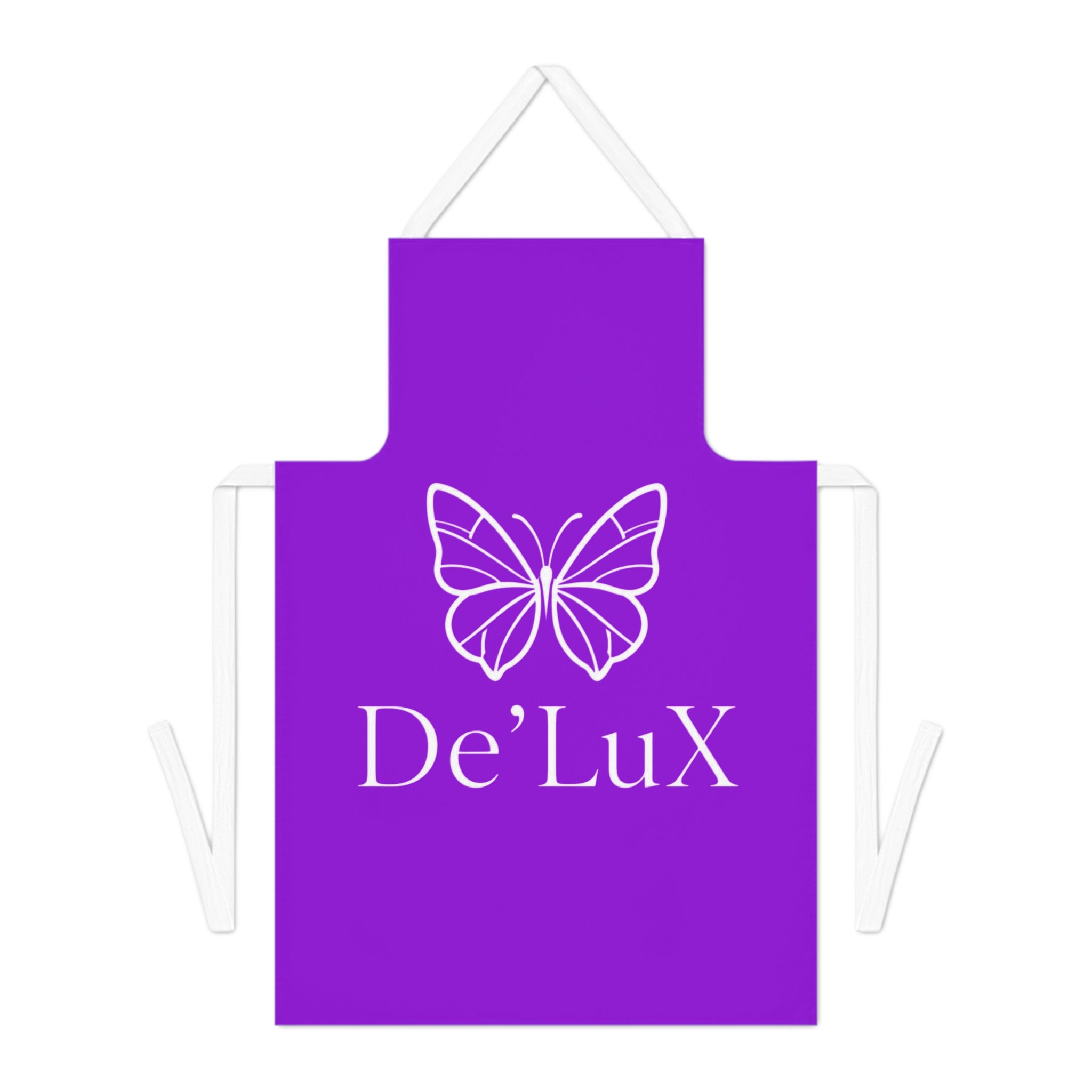Butterfly De’LuX Apron – Purple Designer Kitchen Apron