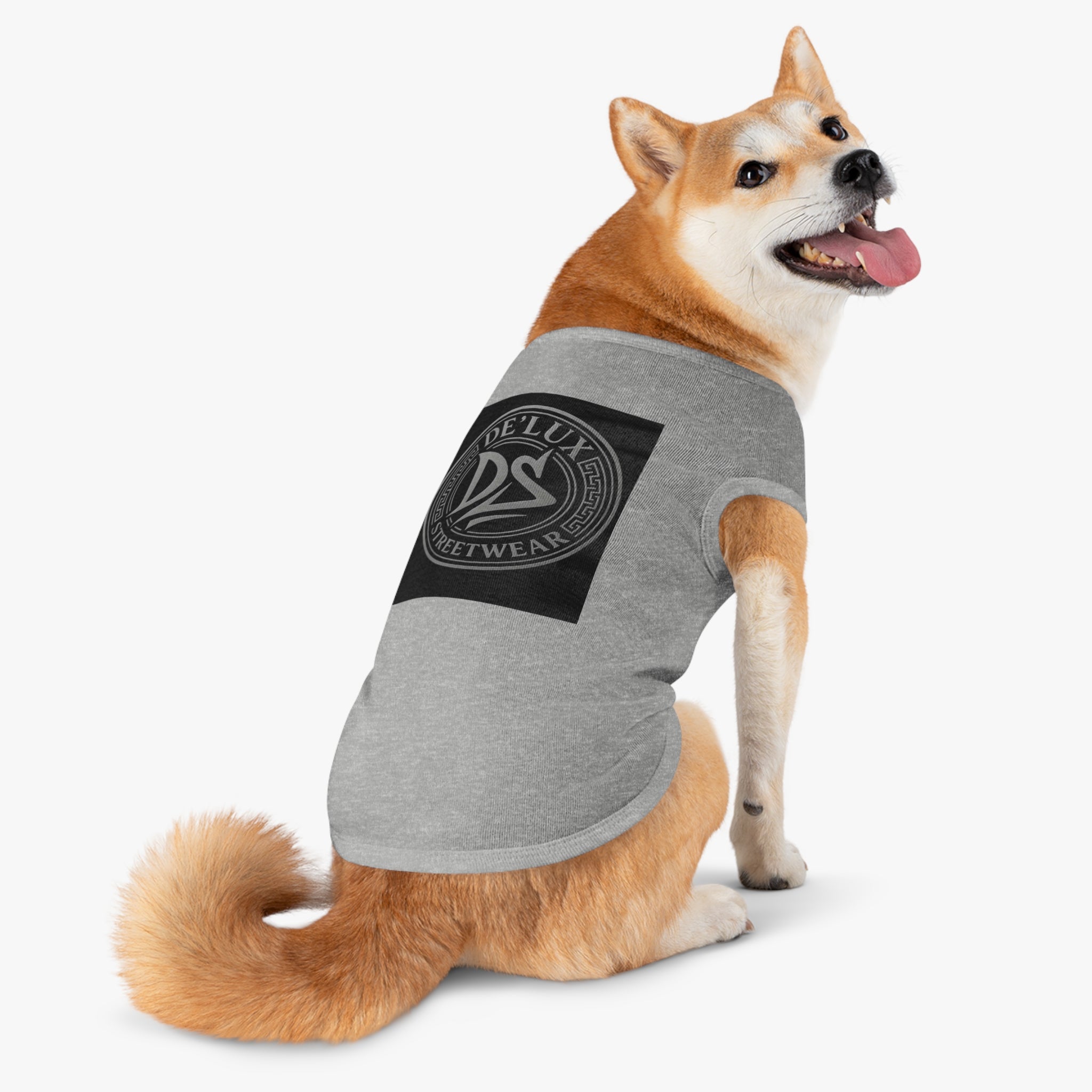 Pet Tank Top — De'Lux Streetwear Logo Dog/Cat Tee