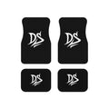 DS Logo Car Mats (Set of 4) — Black Custom Auto Floor Mats