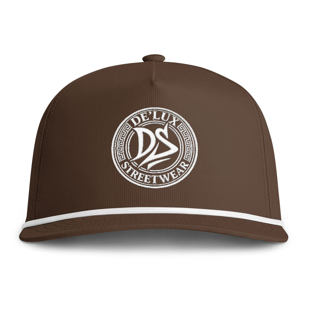Sunwashed Rope Cap — Vintage Distressed DS Logo Hat