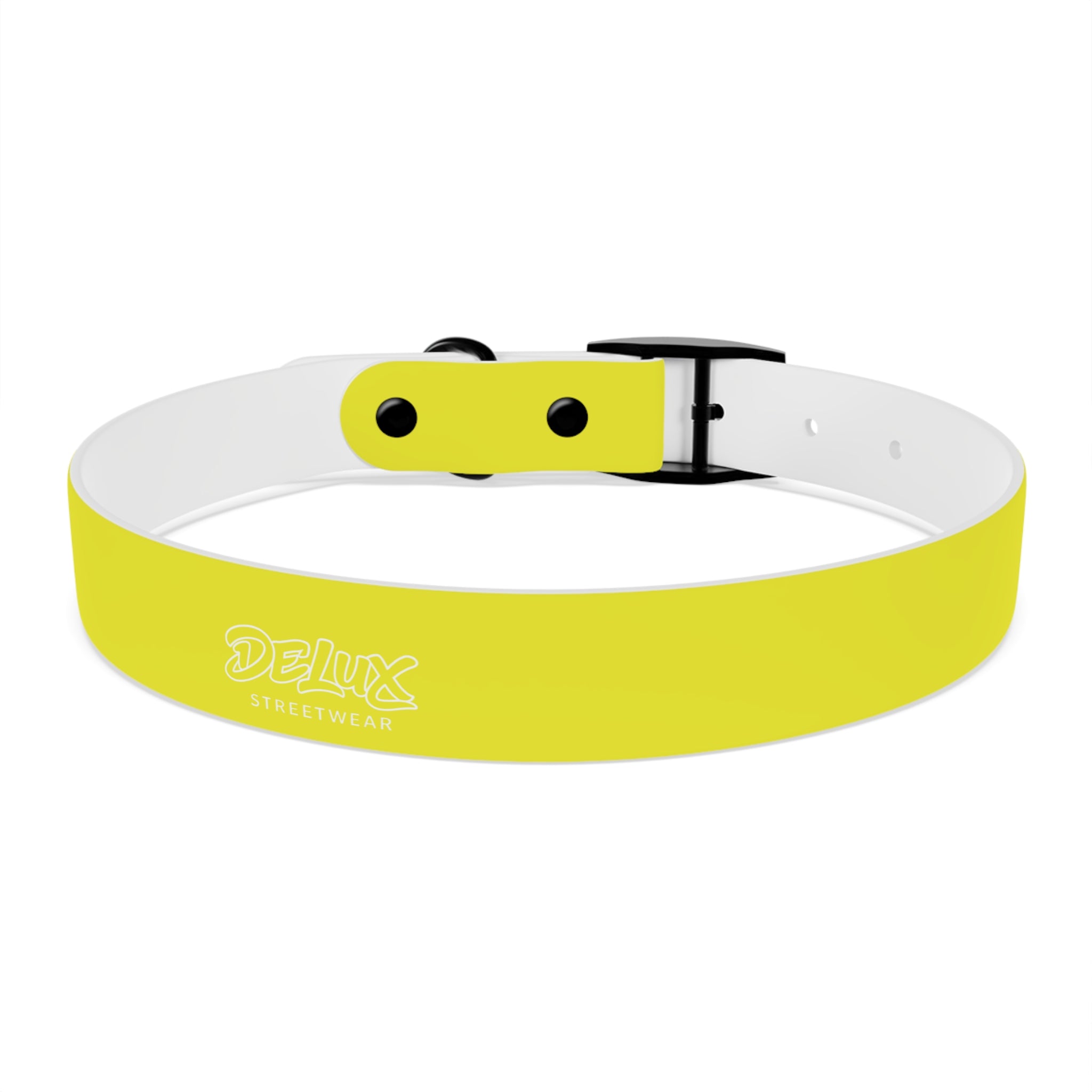 Neon Yellow Reflective Dog Collar — High-Visibility Safety Collar for Pets