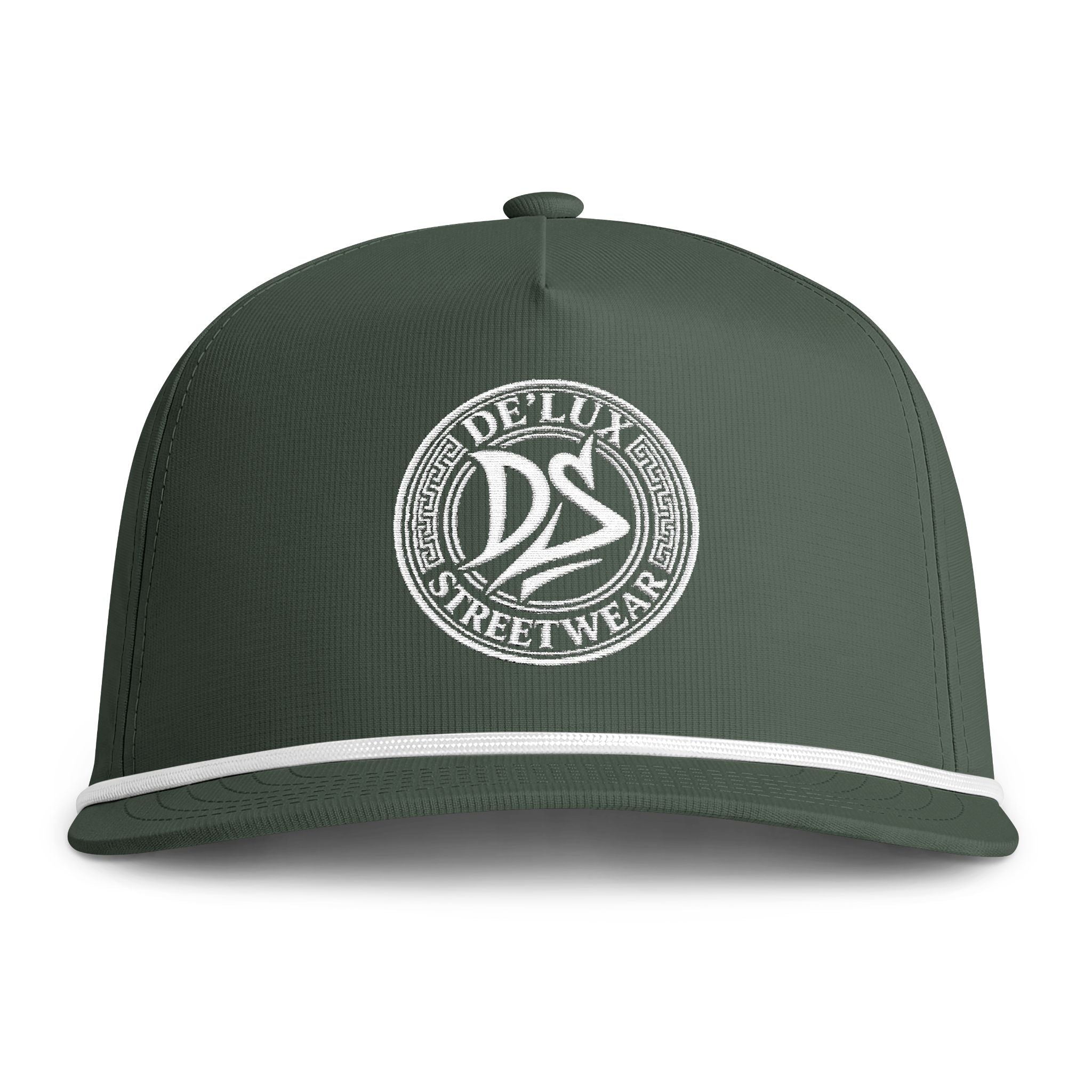 Sunwashed Rope Cap — Vintage Distressed DS Logo Hat