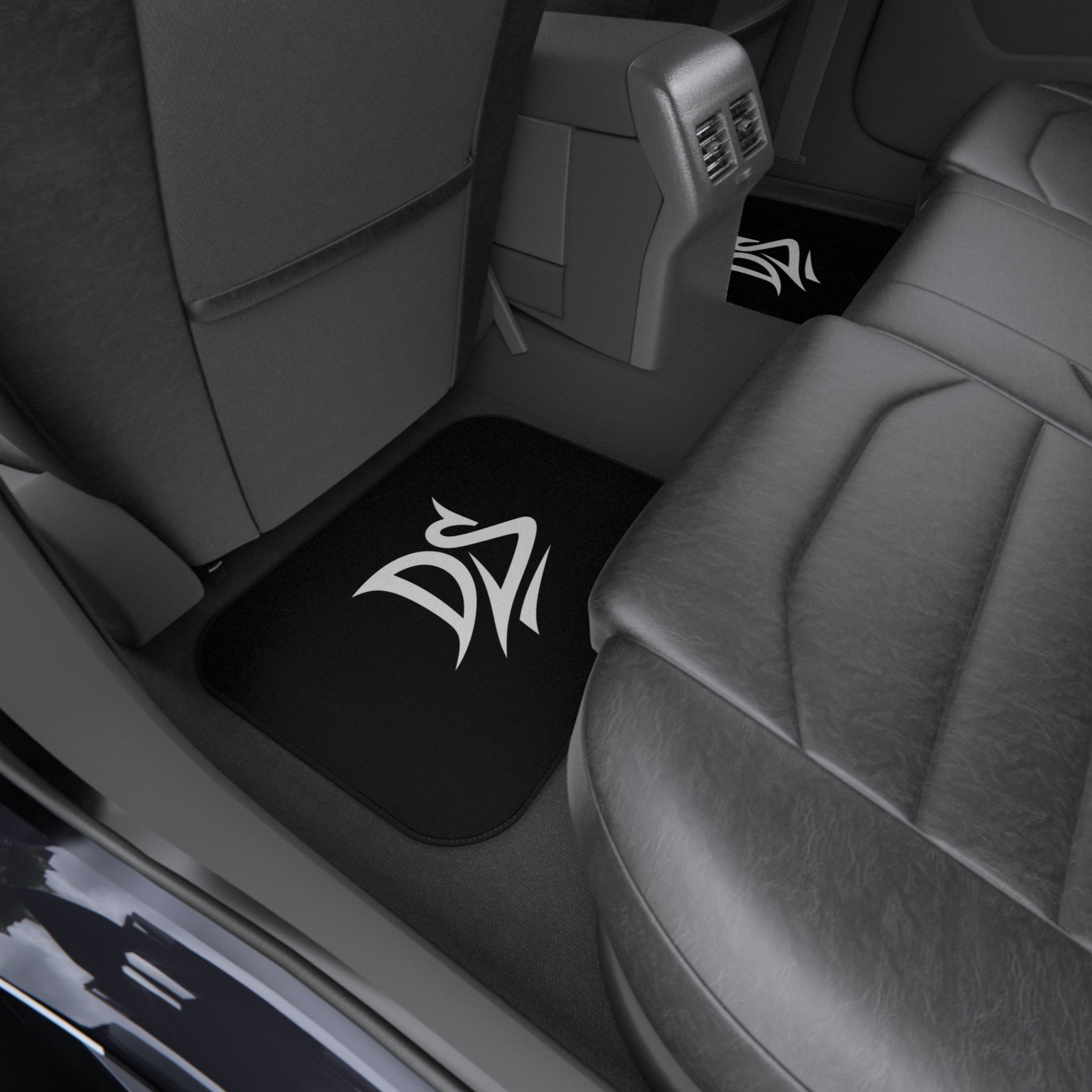 DS Logo Car Mats (Set of 4) — Black Custom Auto Floor Mats