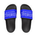Men's Removable-Strap Slide Sandals — Blue DELUX Streetwear Comfort Slides