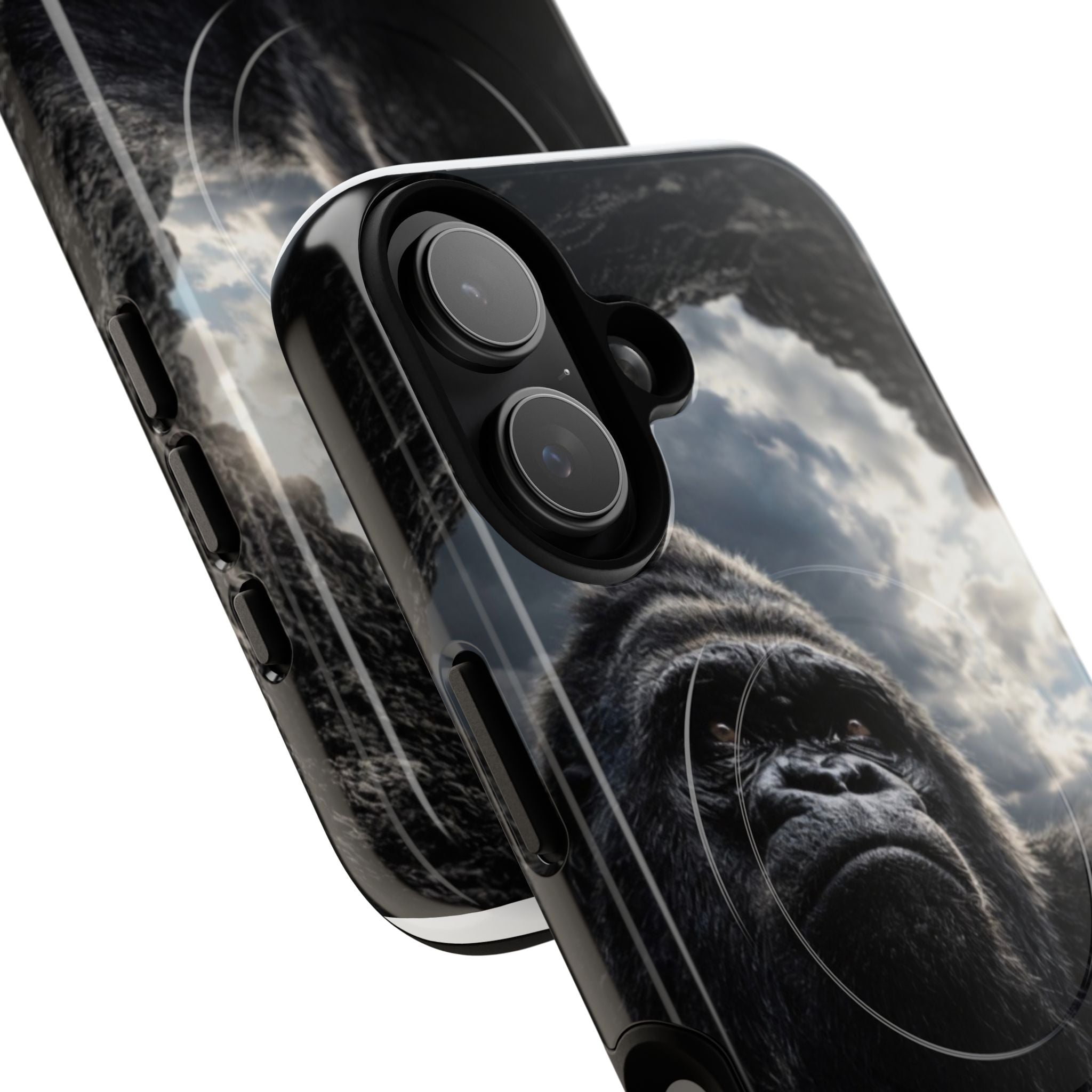DeLUX Gorilla Portrait Tough Magnetic Phone Case — Rugged Magnetic iPhone Cover