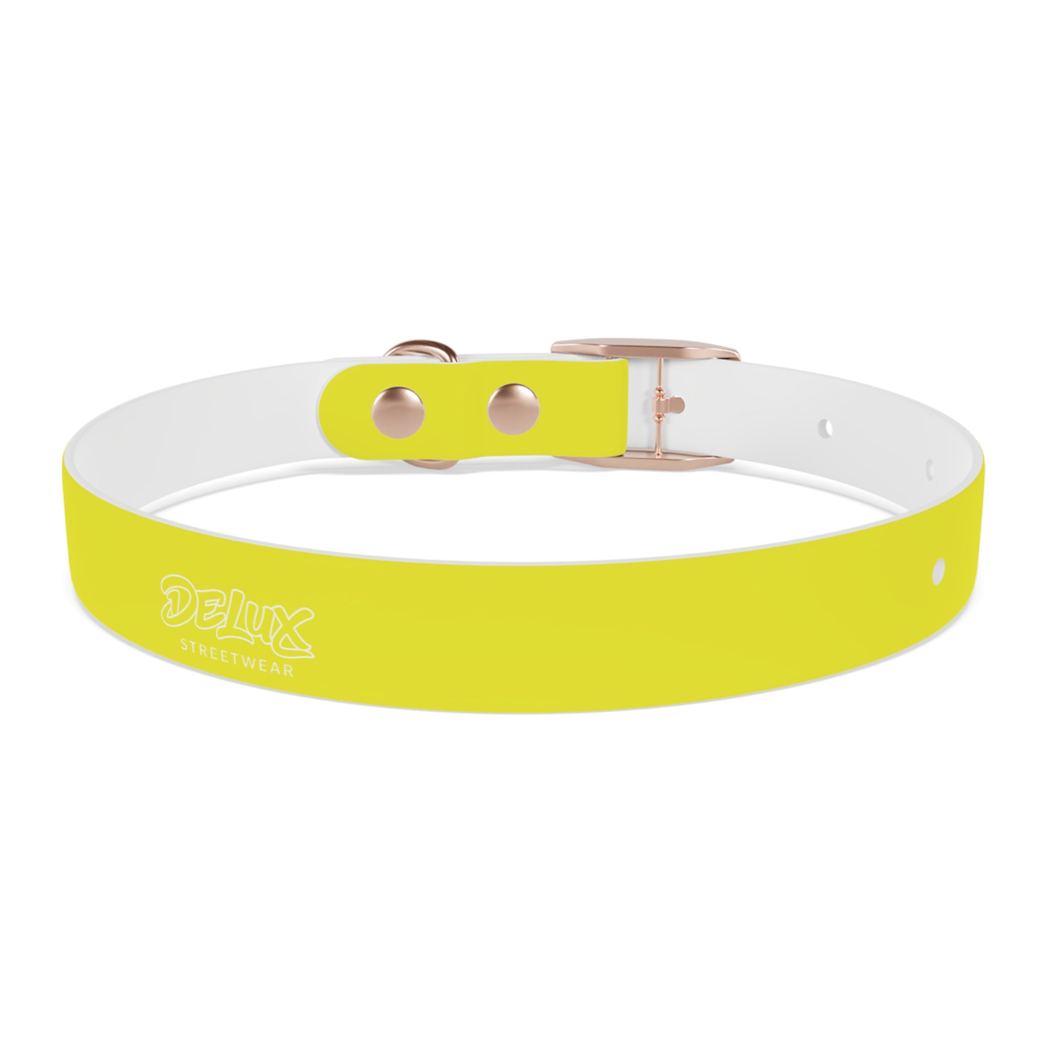 Neon Yellow Reflective Dog Collar — High-Visibility Safety Collar for Pets