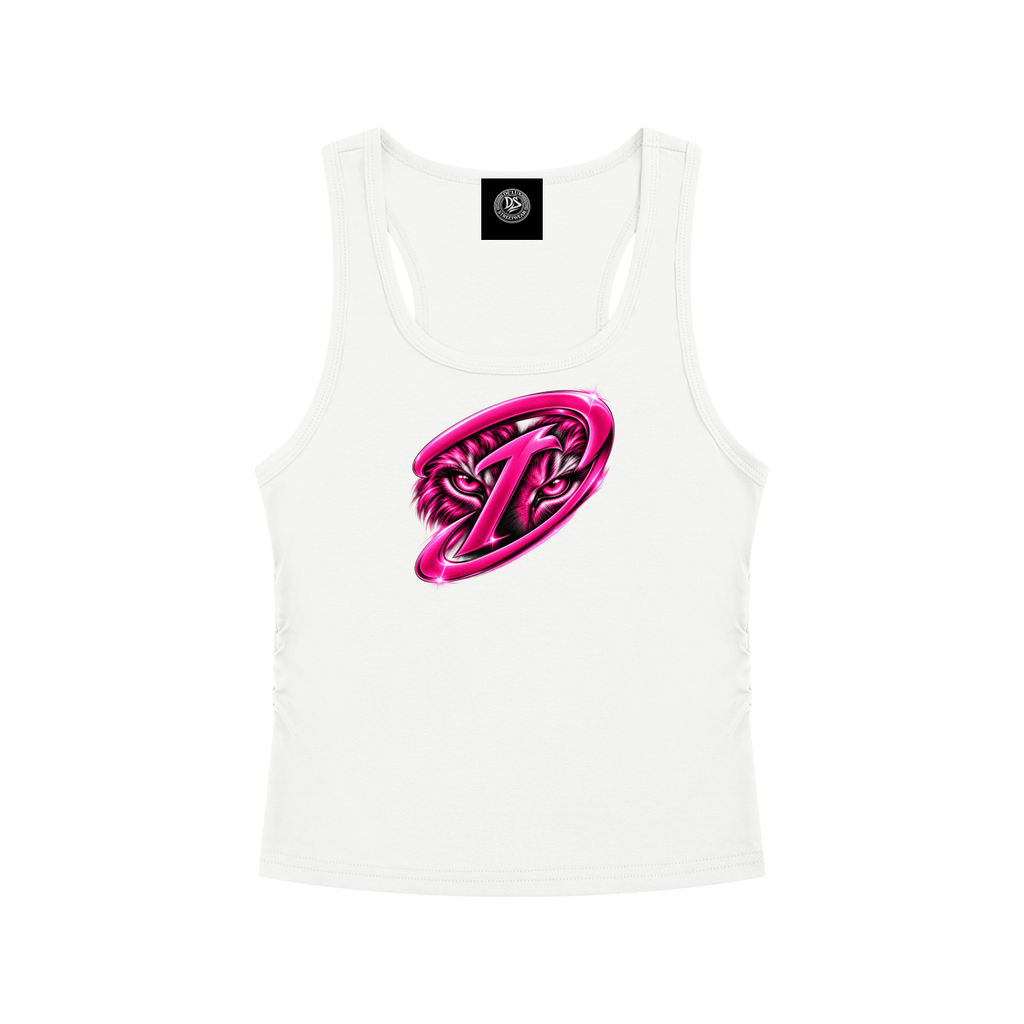 DeLuX Women’s Ruched Tank Top