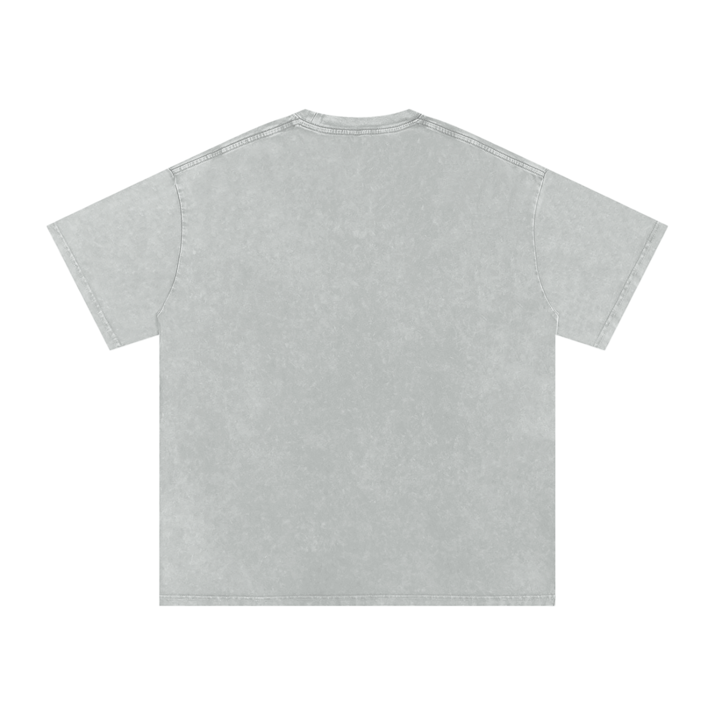 DeLuX Solitary Snow Washed Oversized Cotton T-Shirt
