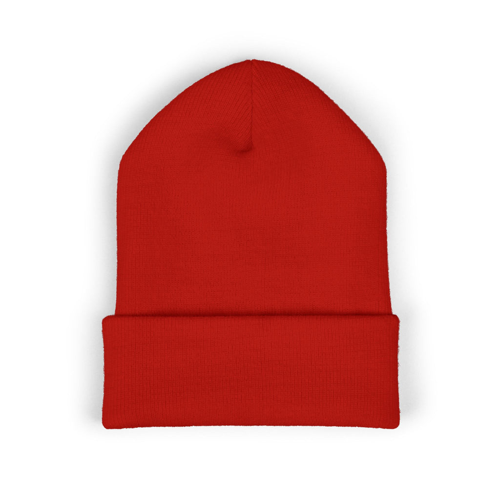 Delux Streetwear Embroidered Cuffed Beanie — Bold Knit Hat