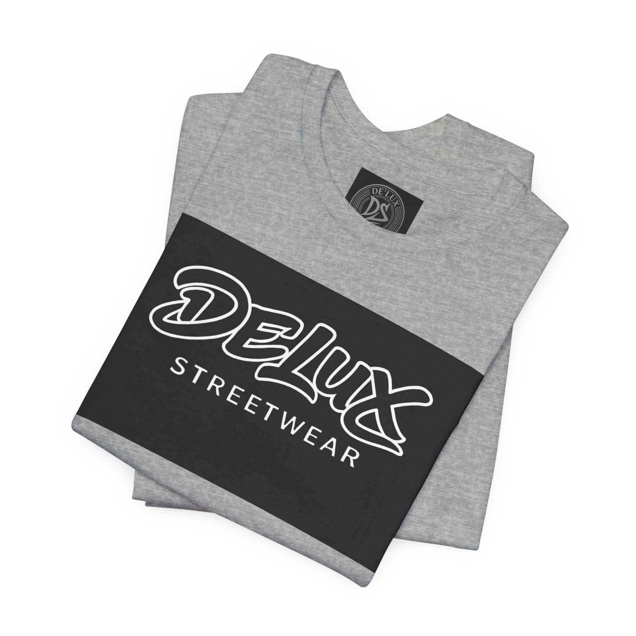 Streetwear Logo T-Shirt — "De'Lux Streetwear" Graphic Tee