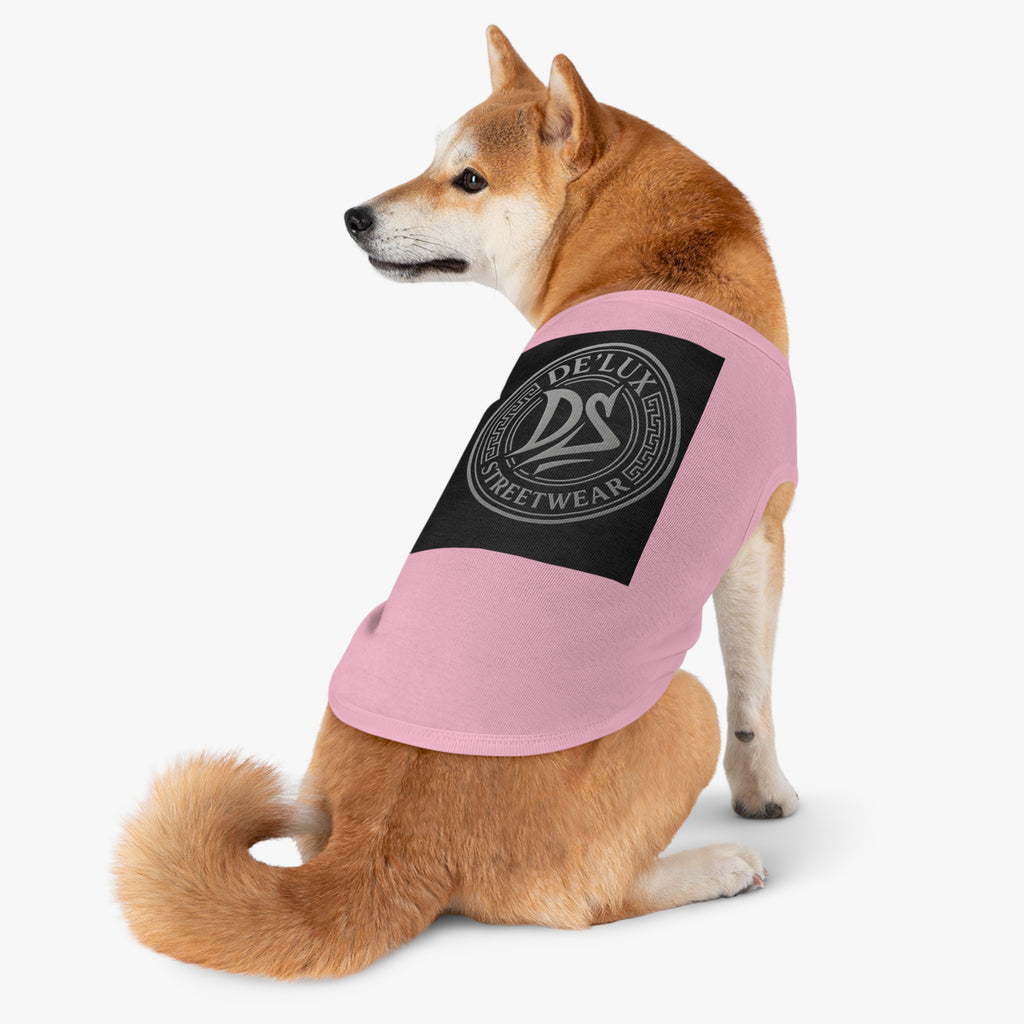 Pet Tank Top — De'Lux Streetwear Logo Dog/Cat Tee