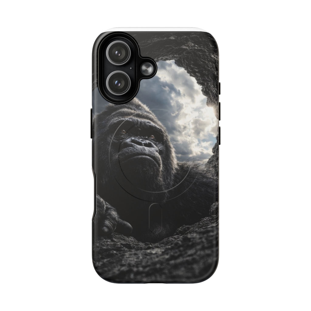 DeLUX Gorilla Portrait Tough Magnetic Phone Case — Rugged Magnetic iPhone Cover