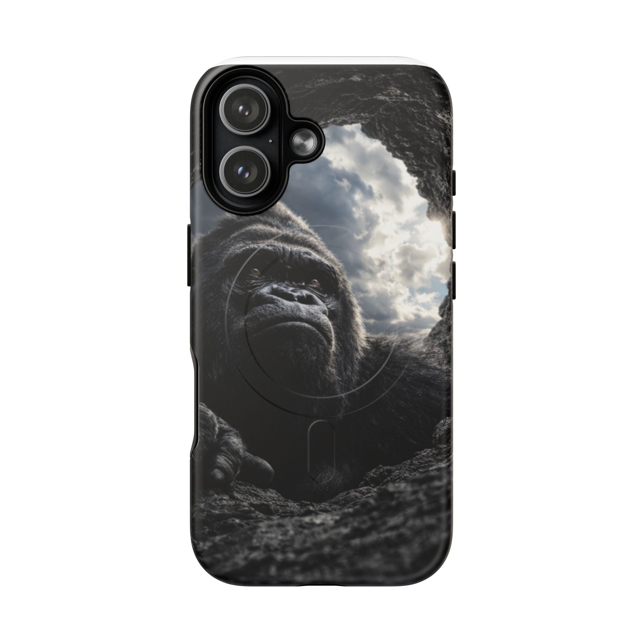 DeLUX Gorilla Portrait Tough Magnetic Phone Case — Rugged Magnetic iPhone Cover